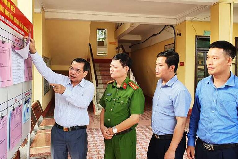 Uỷ ban MTTQ tỉnh giám sát công tác chuẩn bị bầu cử tại TP Hạ Long