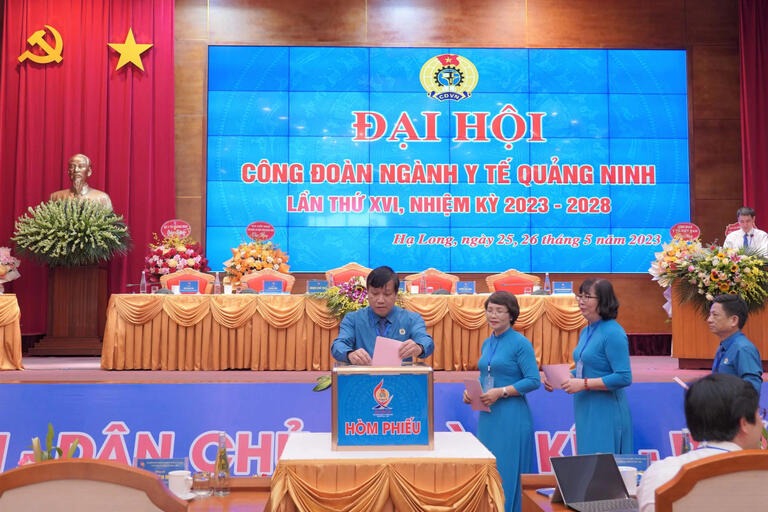 Khai mạc đại hội Công đoàn Ngành Y tế Quảng Ninh nhiệm kỳ 2023 – 2028