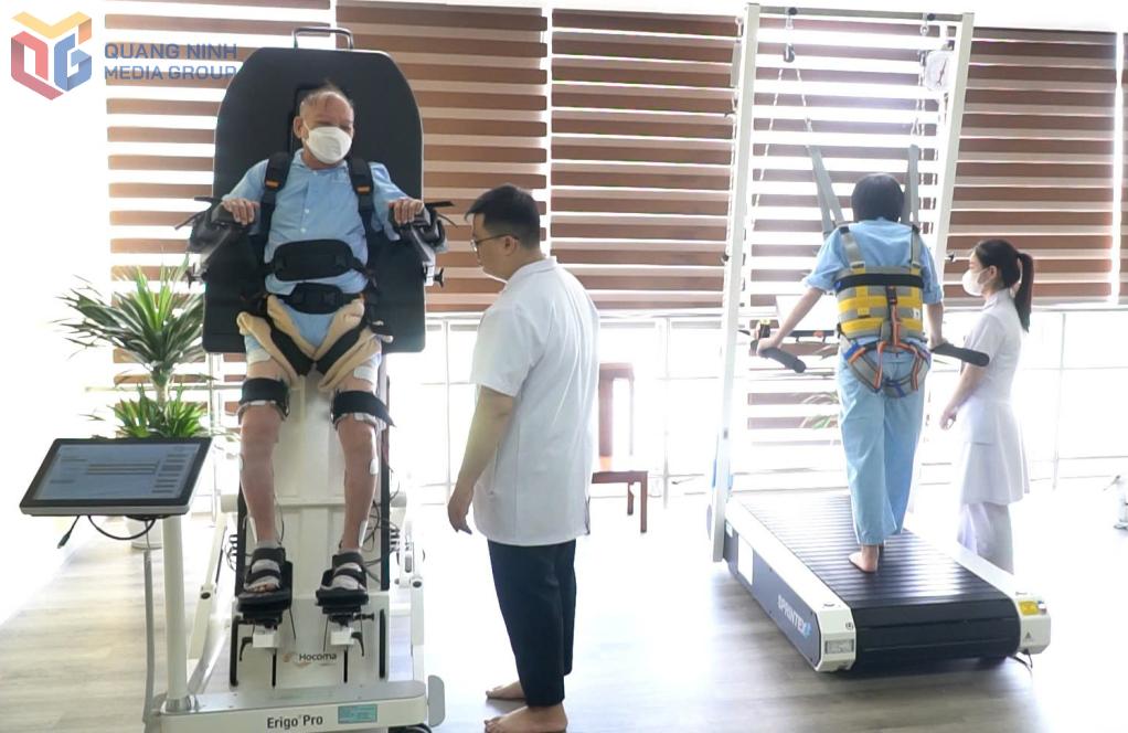 Hệ thống thiết bị y tế hiện đại của Bệnh viện Lão khoa và Phục hồi chức năng tỉnh hỗ trợ chăm sóc sức khỏe cho người cao tuổi.